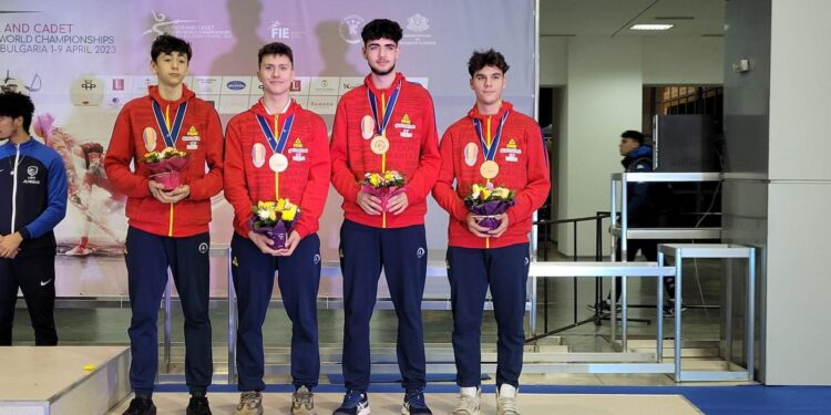 Bronz la sabie masculin, pentru România, la Mondialele de juniori
